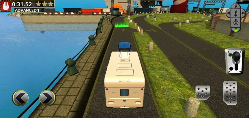 Ferry Port Trucker Parking Simulator android App screenshot 6